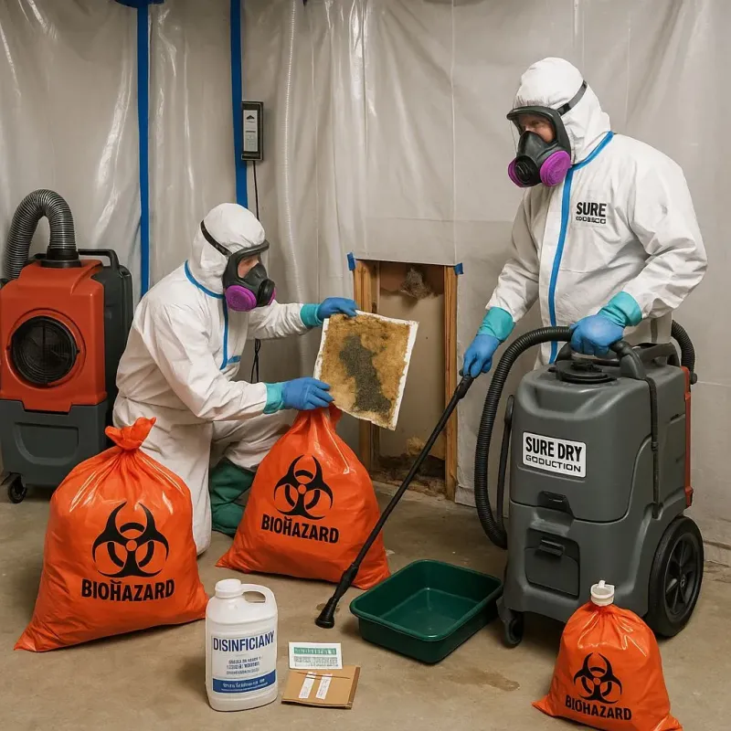 Contaminated Water Handling Protocols process in Goose Creek, SC